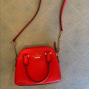 Red Kate Spade Cross Body Purse